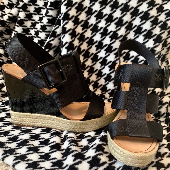 Coach wedges - Picture 1 of 8